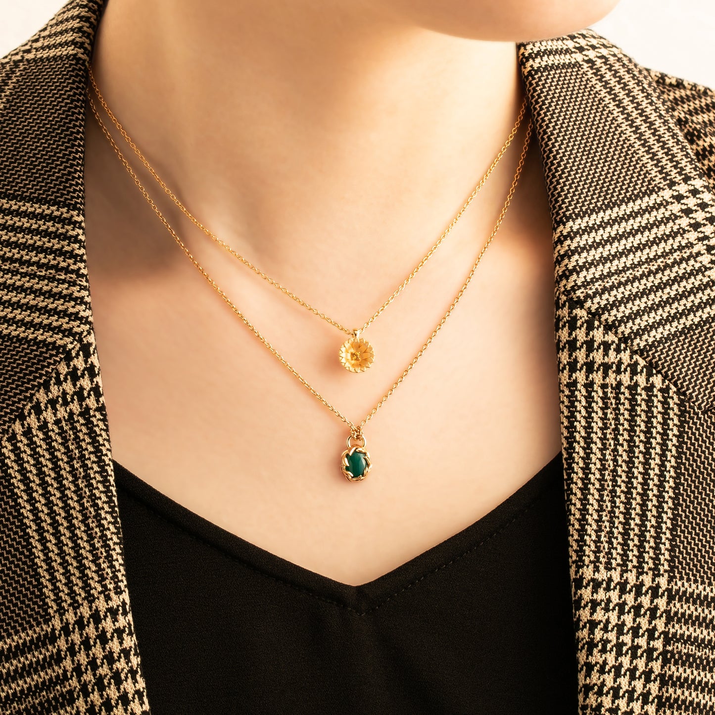 Levi's tea cup pendant:SILVER