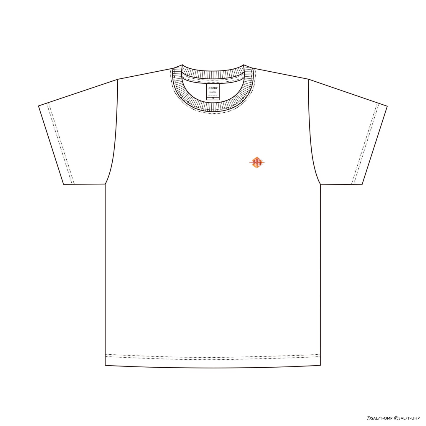 刺繡Tシャツ:D.M.A.