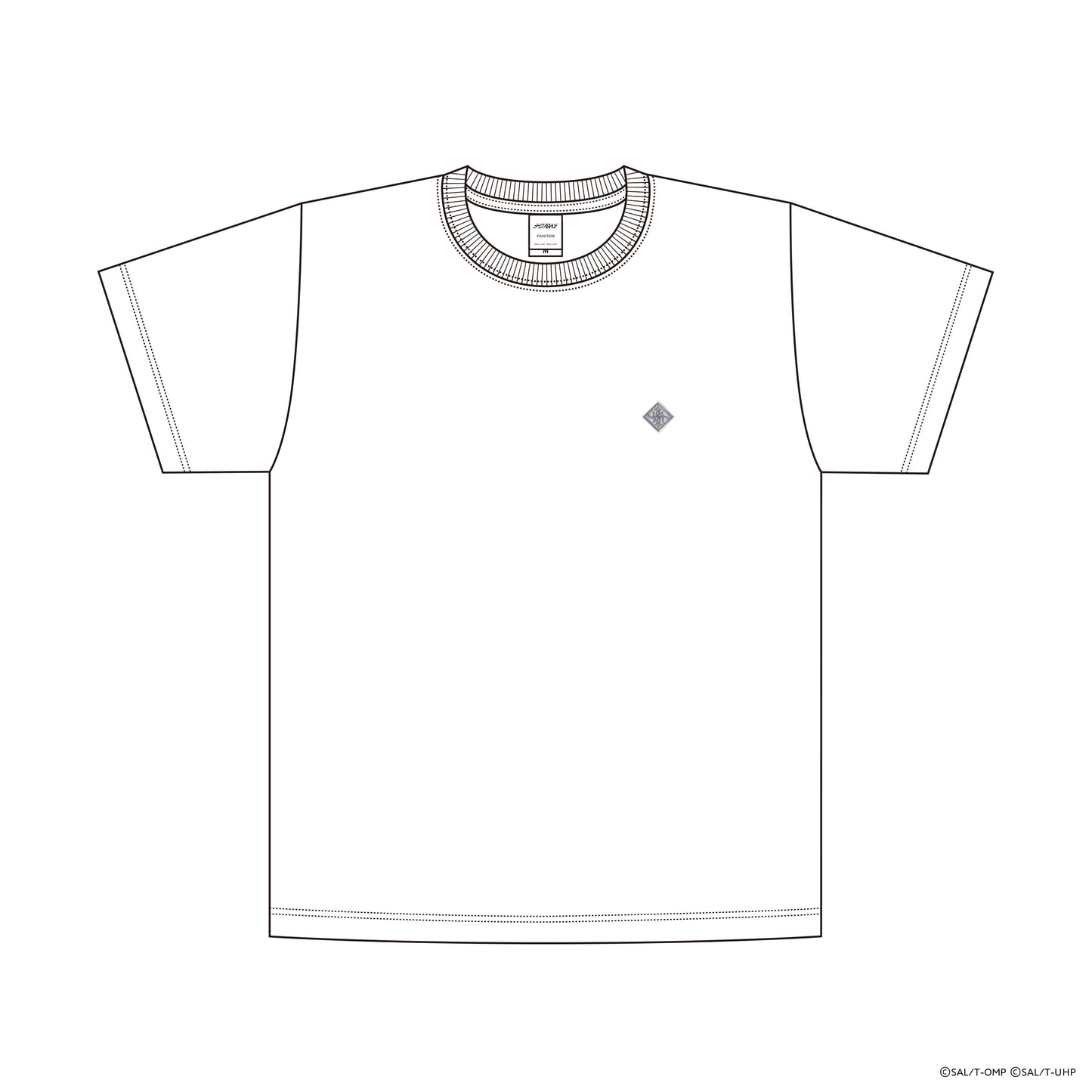 刺繡Tシャツ:機関紳士