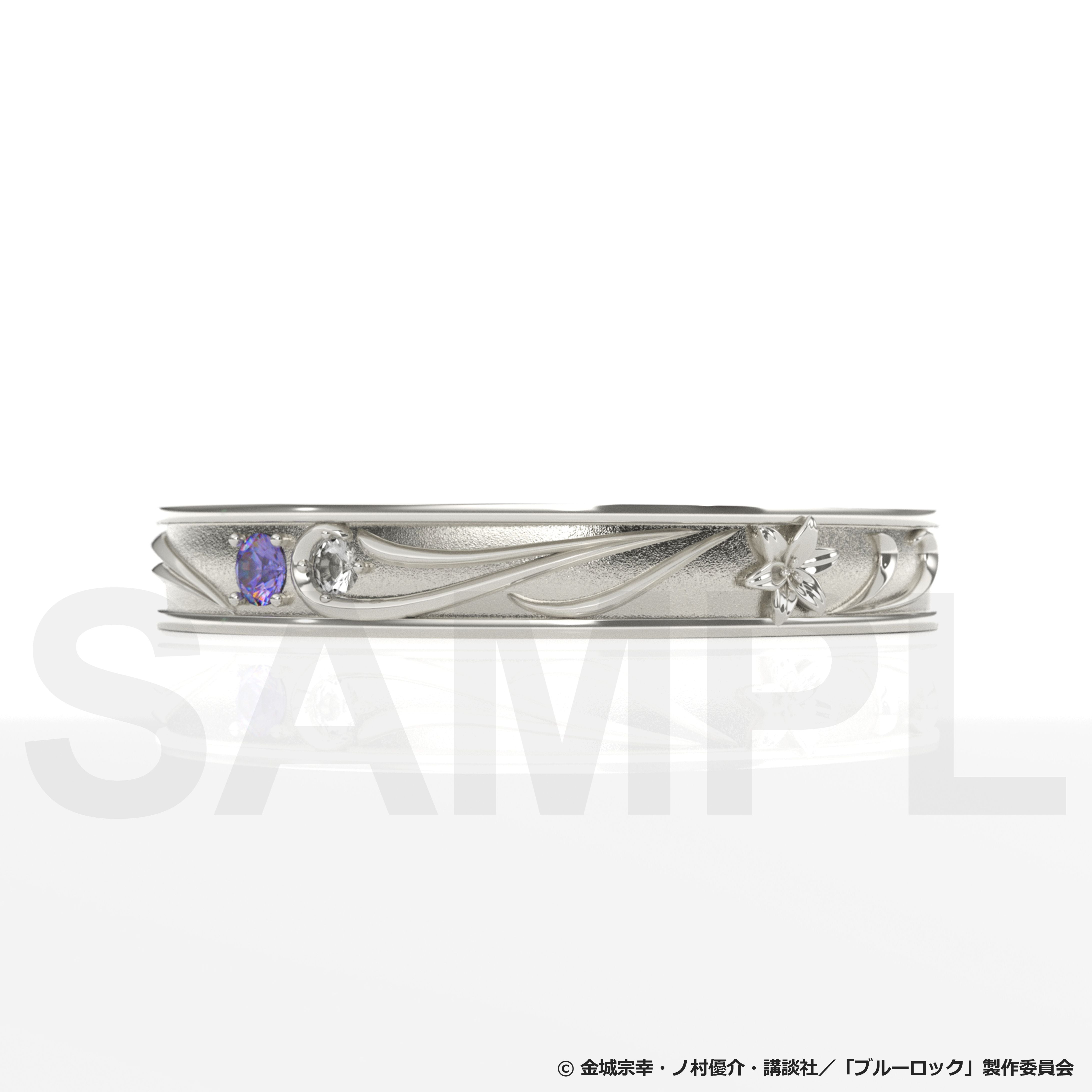 ブルーロック】バースデーフラワージュエリー：シルバー – FANITEM