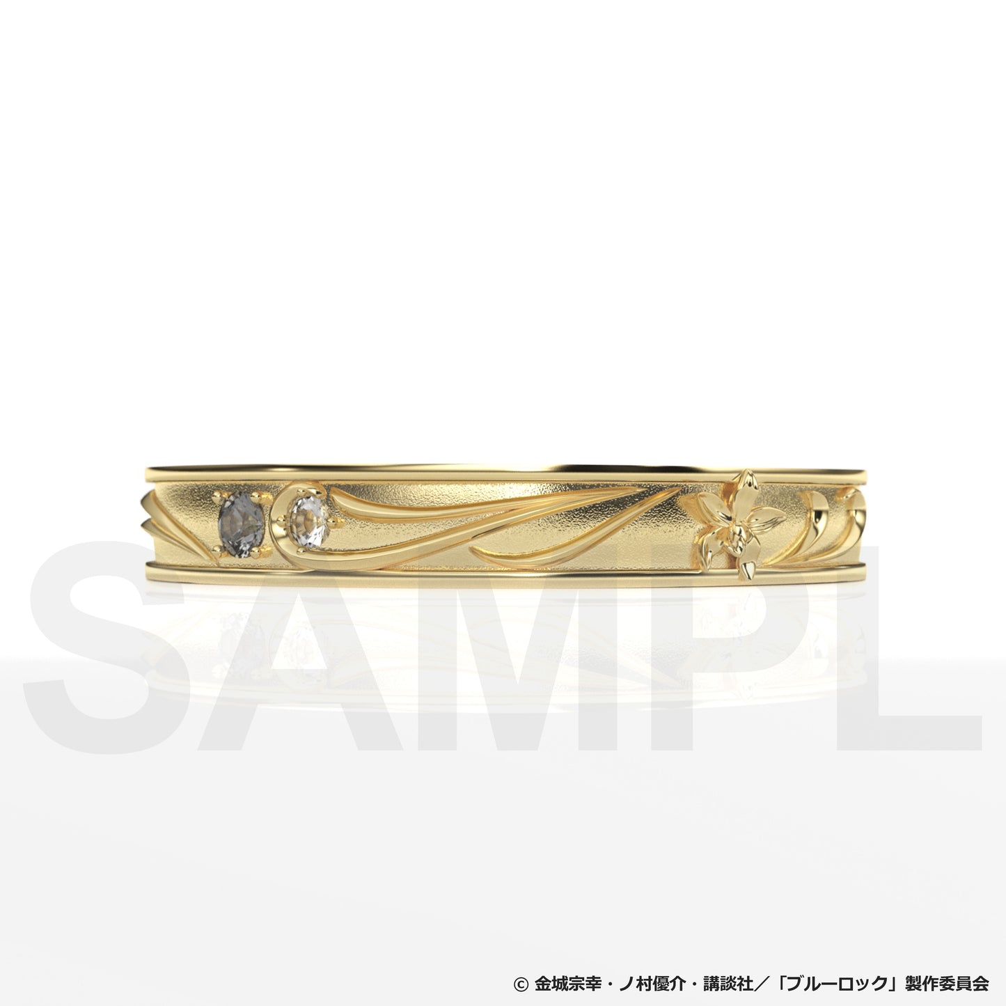 【ブルーロック】バースデーフラワージュエリー：ゴールド