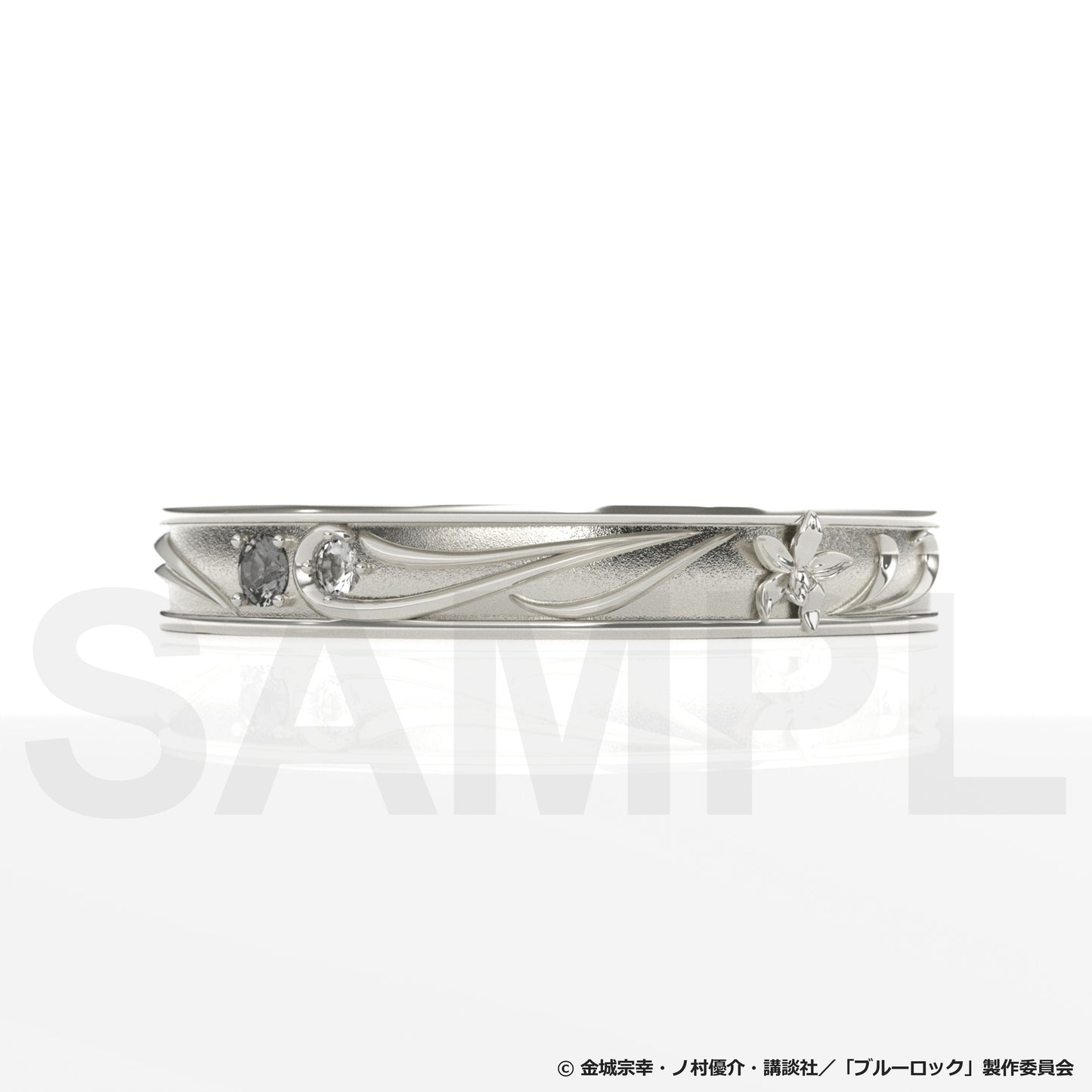 【ブルーロック】バースデーフラワージュエリー：シルバー