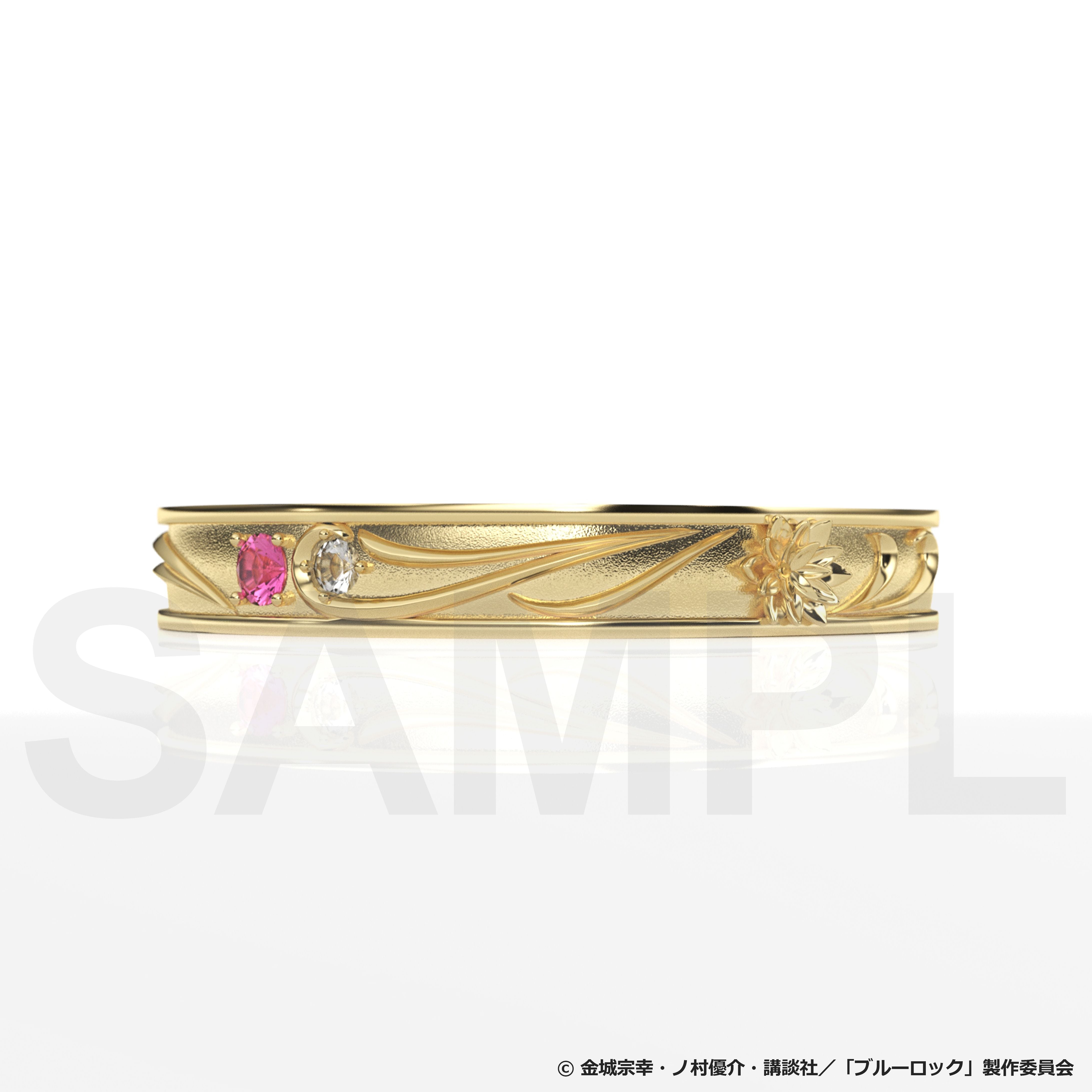 ブルーロック】バースデーフラワージュエリー：ゴールド – FANITEM