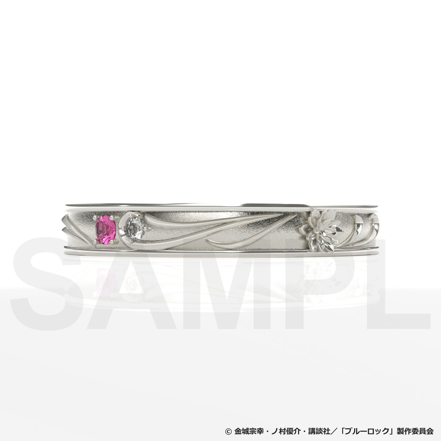 【ブルーロック】バースデーフラワージュエリー：シルバー