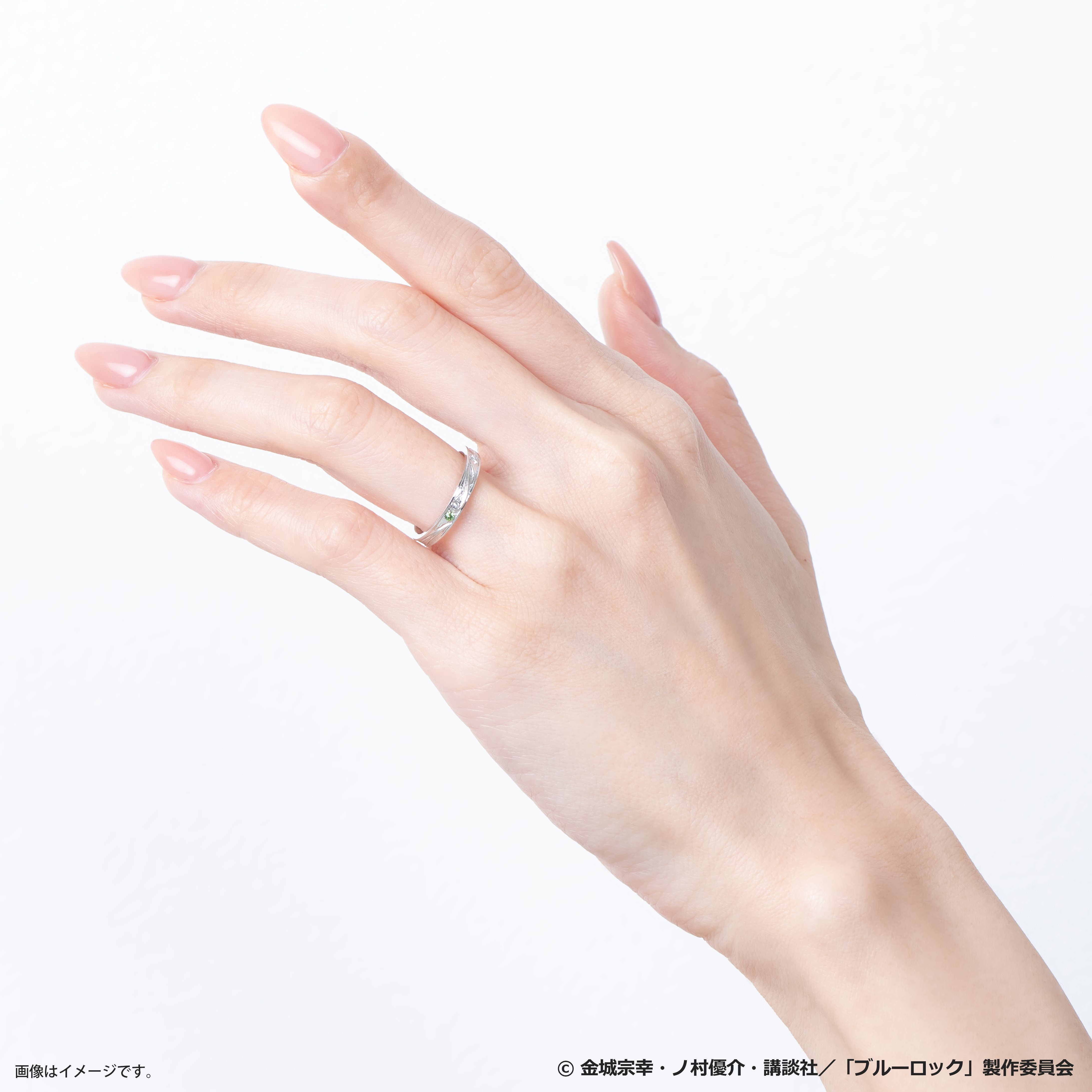 ブルーロック】バースデーフラワージュエリー：シルバー – FANITEM