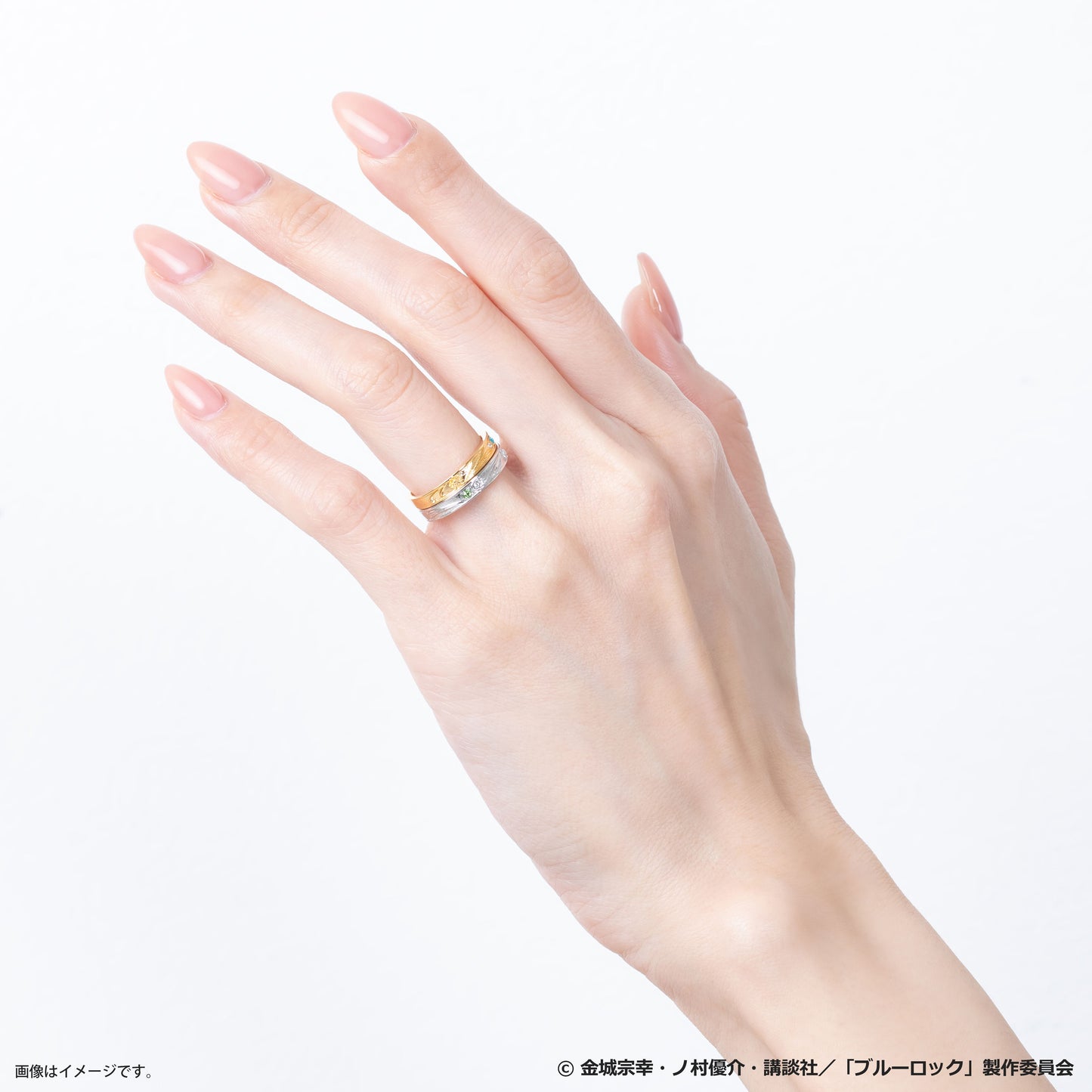 【ブルーロック】バースデーフラワージュエリー：シルバー