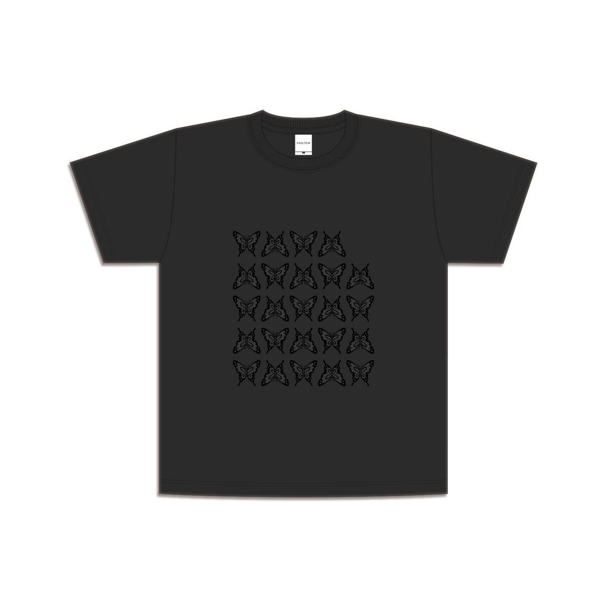 「岡奈なな子」気まぐれな蝶のＴシャツ