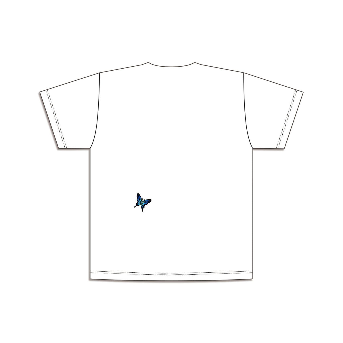 「岡奈なな子」気まぐれな蝶のＴシャツ